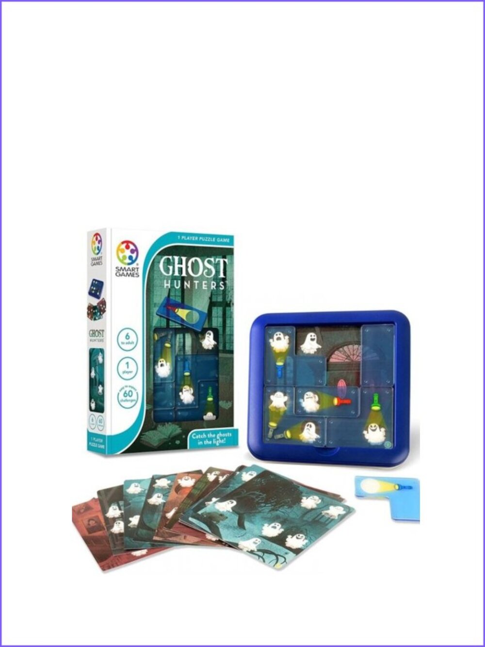New in Box-Smart Games Ghost Hunters-Multilingual